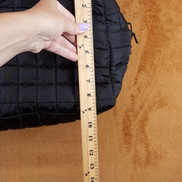 SAINT LAUREN Mens Black Nuxx Quilted Duffle Bag Shoulder Strap $2490 - Picture 13 of 14